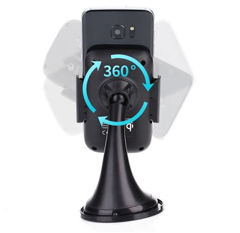 New Multifuntional Qi Wireless Fast Charging Car Mount Holder Charger – Smart Moderns