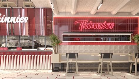 Thinnies Restaurant On Behance