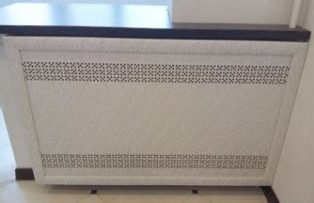 Металлический экран на радиатор отопления