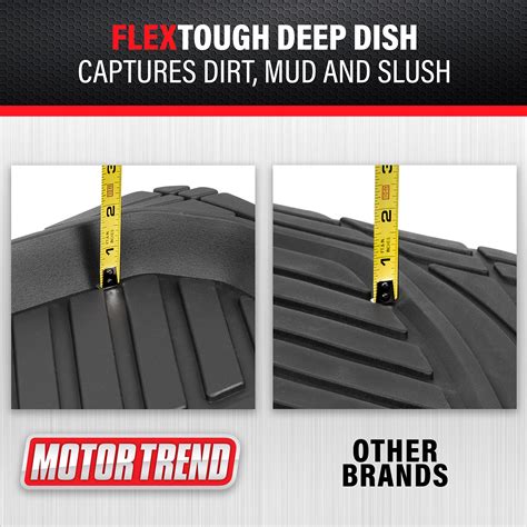 Motor Trend Bg Beige Flextough Contour Liners Deep Dish Heavy Duty