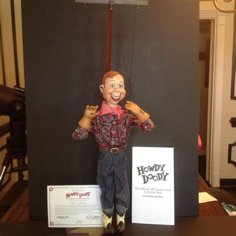 Danbury Mint 50th Anniversary Marionette Howdy Doody W Orig Box And Tag