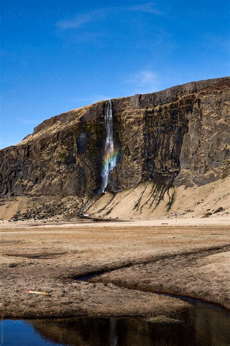 "Icelandic Waterfall With Rainbow" by Stocksy Contributor "Ruth Black ...