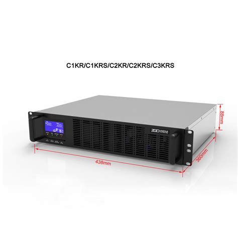 220vac 1kva~3kva Pure Sine Wave Ups Rack Mount