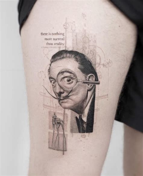 19+ Surrealism Style Tattoos: Ideas and Meanings. Style Guide. | VeAn Tattoo