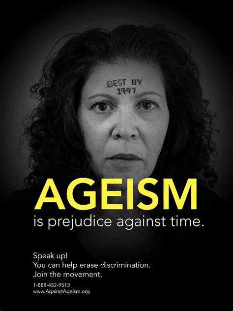 Ageism Psa Poster 1 On Behance Forehead Awareness Poster Public