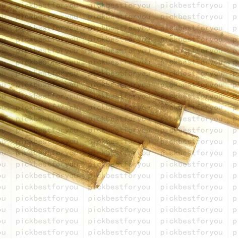 1x C17200 Copper Beryllium Alloy Rod Bar Cylinder Dia 9mm Length 500mm