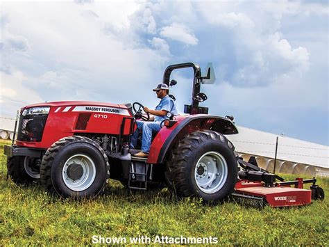 New 2023 Massey Ferguson MF 4707 4WD ROPS Cedar Bluff VA Specs