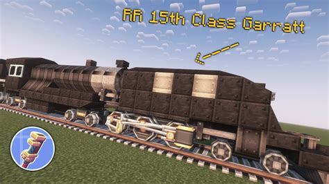 Rr Th Class Garratt Locomotive In Minecraft Create Mod Extended