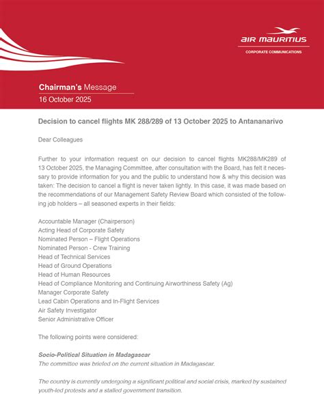 air mauritius - air mauritius added a new photo.