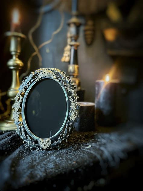 Beautiful Scrying Mirror Gothic Scrying Mirror Witchy Scrying Tools