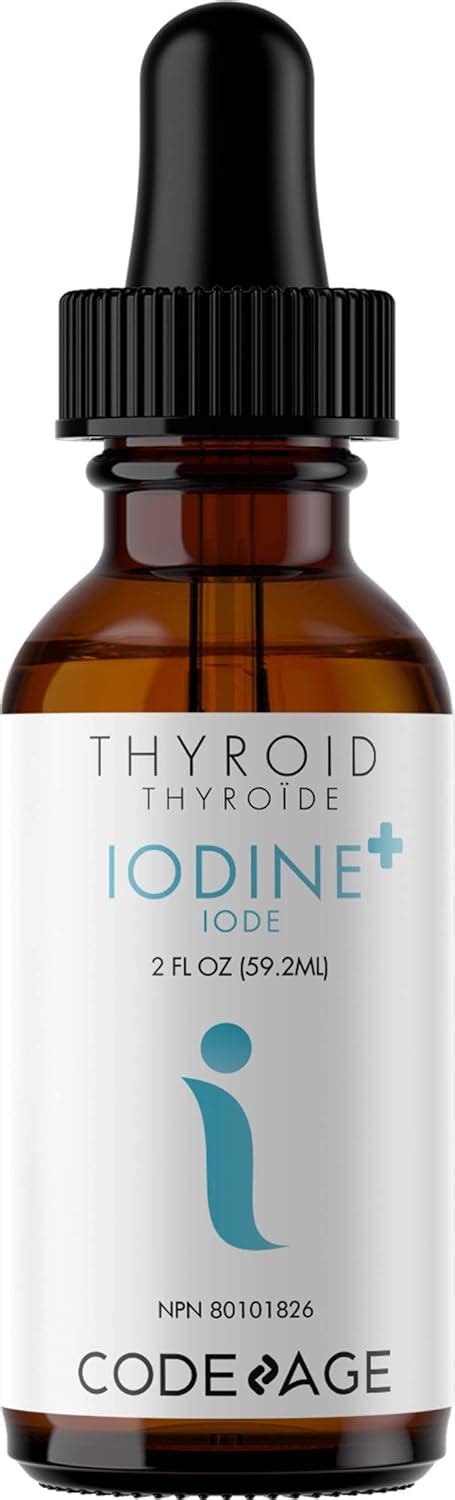 Iodine Drops 650 Mcg 1 Year Supply Liquid Iodine Supplement