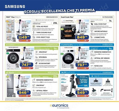 Volantino Euronics Doppio Sconto IVA e Facciamo a metà fino al 11