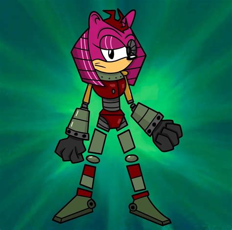 Cyborg Amy by Jumpmananamatic on Newgrounds