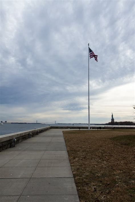 American flag on flagpole stock image. Image of glory - 49716047