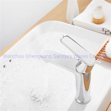 Hot And Cold Basin Faucet Bathroom Mixer Water Tap And Sanitary Ware