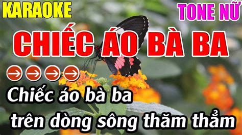 Chi C O B Ba Karaoke Tone N Karaoke L M Nh C S Ng Beat M I Youtube