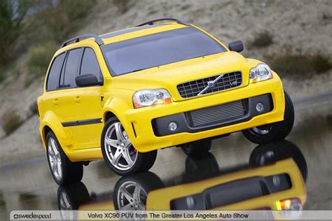 L A Auto Show Supercharged Volvo XC90 V8 Debuts At 2005 Greater Los