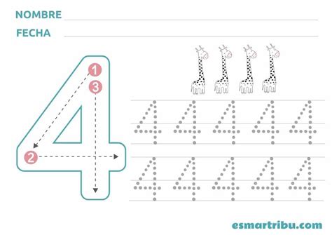 Fichas De Números Para Imprimir Esmartribu