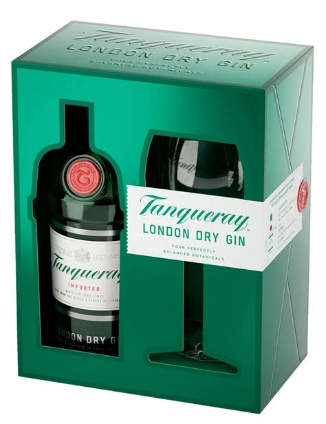 Kit Gin Tanqueray Dry 750ml Com 1 Taça Exclusiva Imigrantes Bebidas