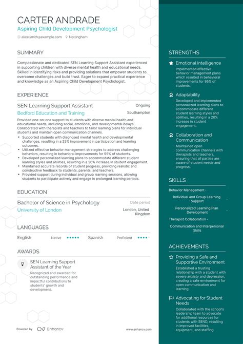 3 Psychologist Cv Examples For 2023