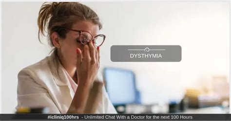 Dysthymia Symptoms Types Causes Risks Diagnosis Treatment