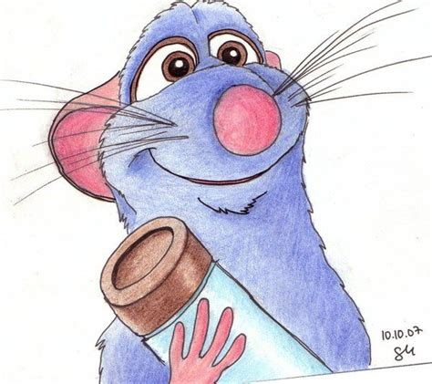 Remy Pixar S Ratatouille By Ste On Deviantart Disney Drawings Disney Art