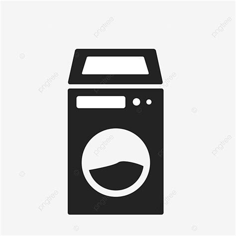 Gambar Ikon Laundry Mesin Cuci Air Cuci Cucian Png Transparan