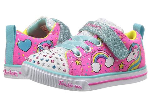 Skechers Kids Twinkle Toes Sparkle Lite Unicorn Craze 10988n Lights