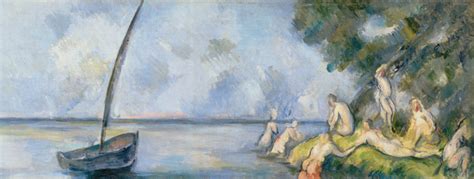 La Barque et les baigneurs Paul Cézanne Musée de l Orangerie