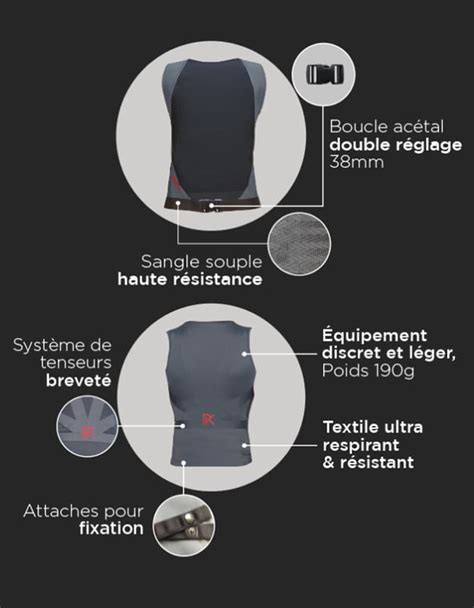 LYNE PRO Le Gilet De Protection Du Dos PERCKO