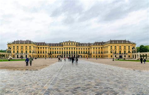 SchÃ¶nbrunn Hapsburg Royal Palace In Vienna Austria Editorial Stock