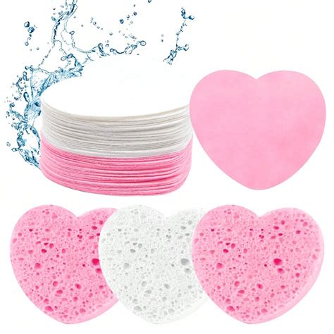 Pi Ces Ponges Faciales Compress Es Naturelles Exfoliateur