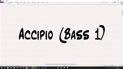 Bass 1 Study Guide Accipio Missa Caritatis By Arvin Jasper Gatoteo