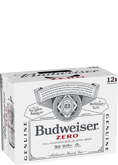 Budweiser Zero Non Alcoholic Total Wine More