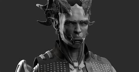 ArtStation - Shadowrun/Cyberpunk inspired character render tests