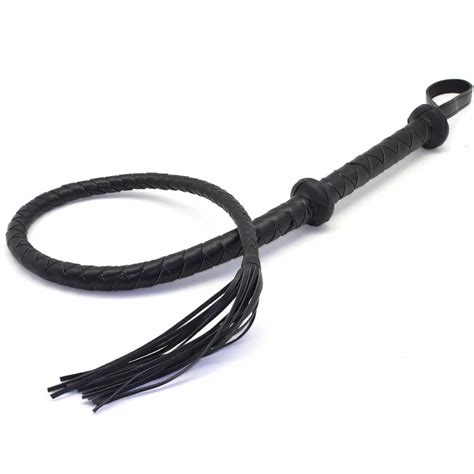 2017 New Leather Sex Spanking Whip 100 Handmade Paddle Slave Flogger