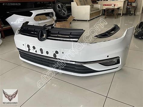 VW Golf 7 5 Orijinal Dolu Ön Tampon Çıkma Parça Çıkma Yedek Parça