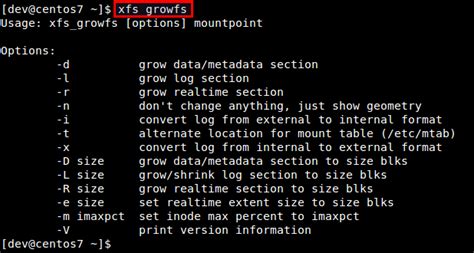 How To Expand An XFS File System