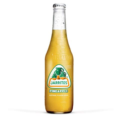 Jarritos Pineapple 370ml Mexican Refreshing Pineapple Soft Drink