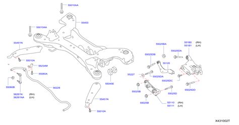 Infiniti QX80 AT 4WD Suspension Shock Absorber Rear E6210 5NA1A