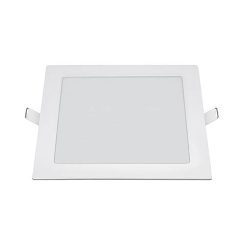 Minidownlight Cuadrado W Plano Led Blanco