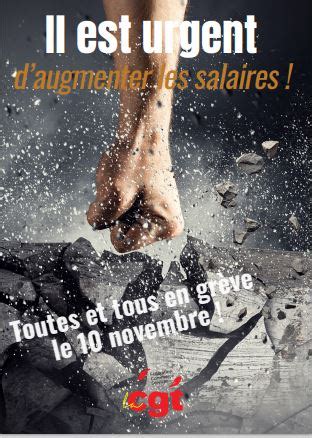 IL Est Urgent Daugmenter Les Salaires SYNDICAT CGT DARTY GRAND OUEST