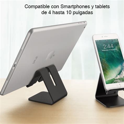 Ripley Soporte Base Celular Tablet Escritorio Aluminio