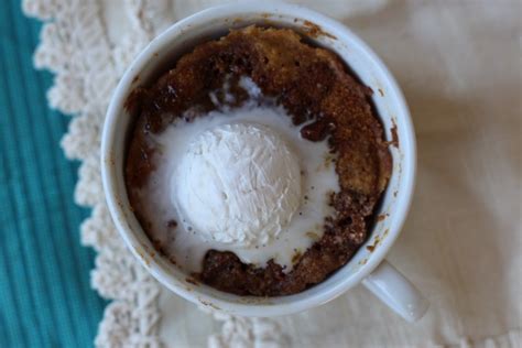 Microwave Coffee Cake in a Mug - PaleOMG