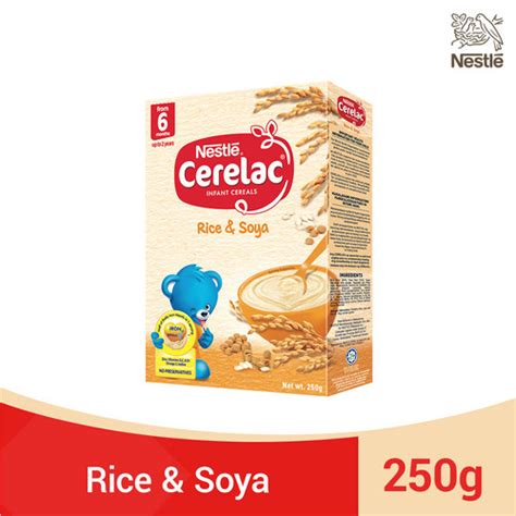 NESTLE CERELAC BL RICESOYA 24X250G GB DISTRIBUTORS INC