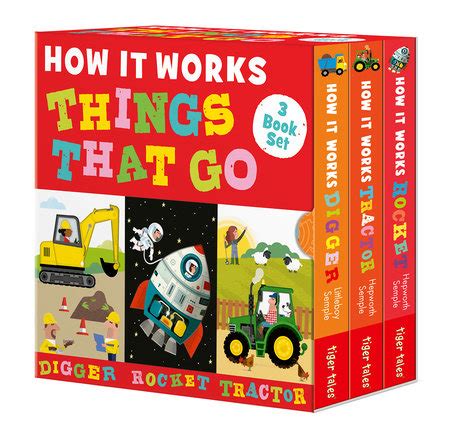 How it Works: Things That Go 3-Book Boxed Set by Amelia Hepworth and ...