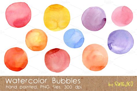 Watercolor Bubbles ~ Illustrations on Creative Market