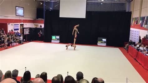 Amazing Rhythmic Gymnastics Routine So Strong And Graceful Youtube