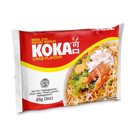 Koka Noodles Crab 85g Cosmo Cash And Carry