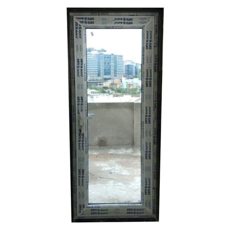 Interior Upvc Single Swing Door Mm Toughened Glass At Rs Square